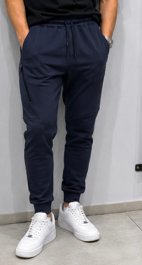 joggers with zipper